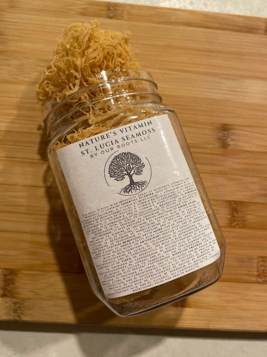 Port Lucia 16oz Raw Sea Moss  – Nature’s Superfood for Vitality & Wellness