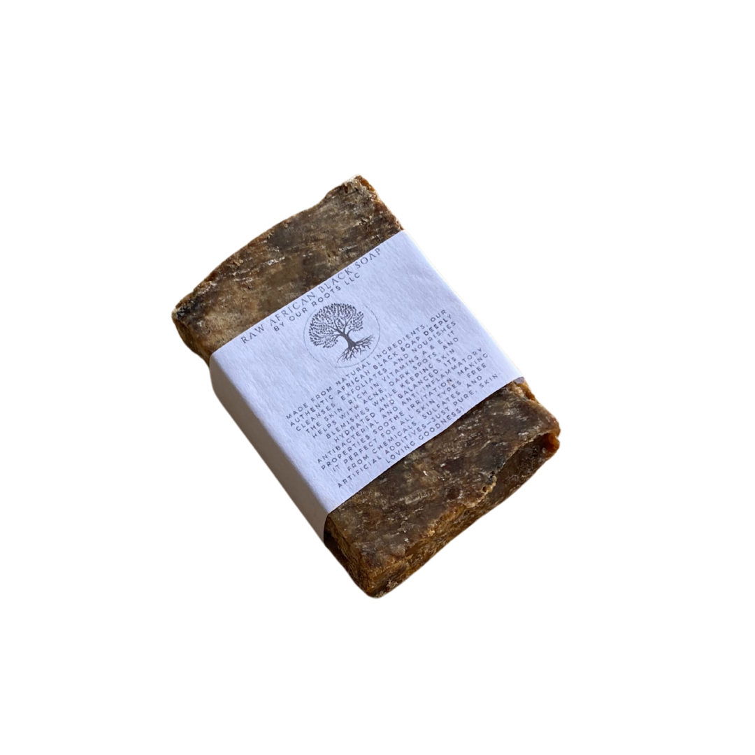 Raw African Black Soap | Family Pack of 9 bars